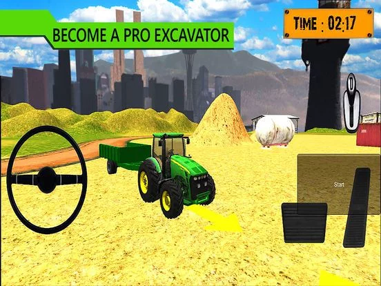 Изображение игры: Excavator Machines: Real Digging Simulator