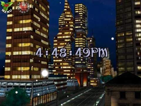 Изображение игры: Santa in the City 3D Christmas Game + Countdown FREE