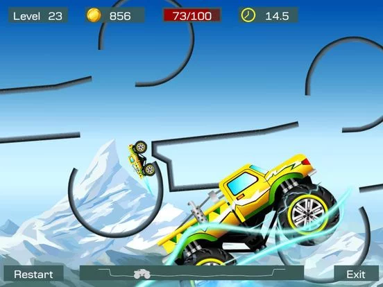 Изображение игры: Monster Stunts: Extreme Stunt Truck Racing