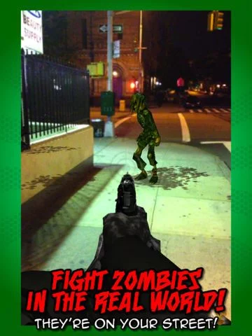 Изображение игры: Zombies GO! Fight The Dead Walking Everywhere with Augmented Reality (FREE Edition)