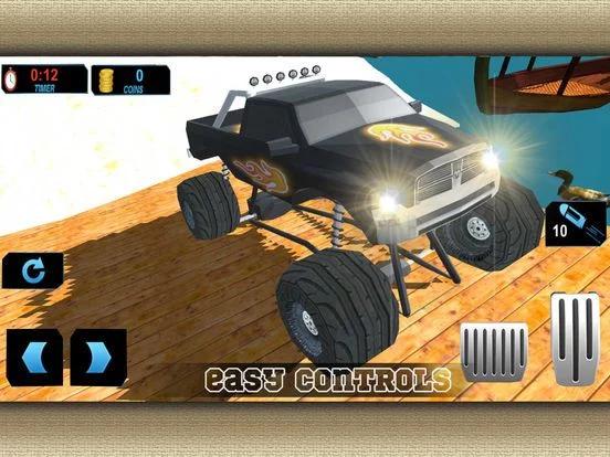 Изображение игры: Beach Monster Truck: Extreme 4x4 Drive