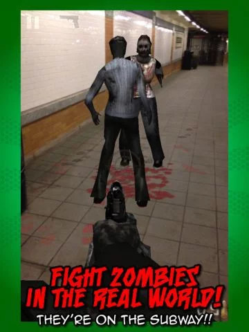 Изображение игры: Zombies GO! Fight The Dead Walking Everywhere with Augmented Reality (FREE Edition)
