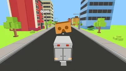Изображение игры: VR Pixel Racer Cars 3D for Google Cardboard