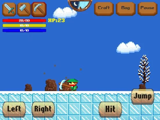Изображение игры: Pixel Survival