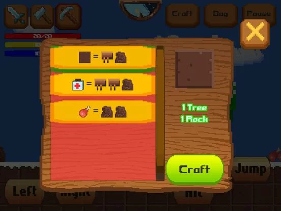 Изображение игры: Pixel Survival