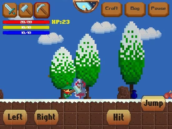 Изображение игры: Pixel Survival