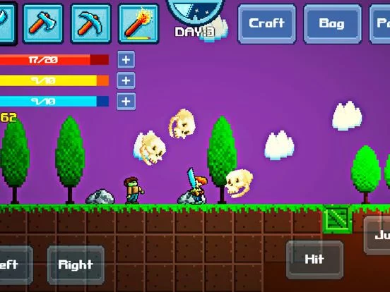 Изображение игры: Crafter 2D