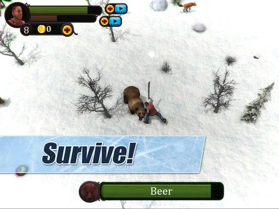 Изображение игры: Winter Island CRAFTING GAME 3D