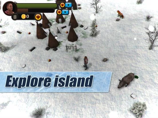Изображение игры: Winter Island CRAFTING GAME 3D
