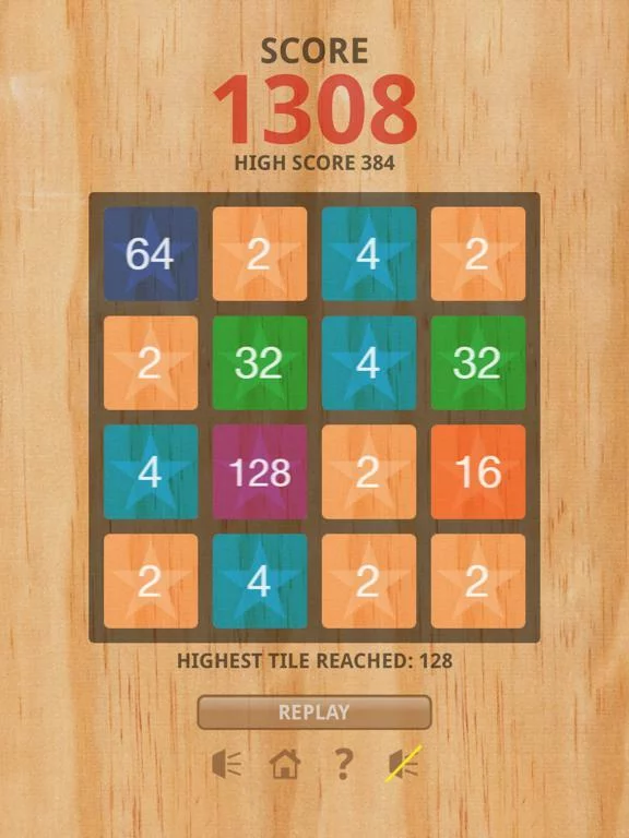 Изображение игры: 2048 Number Saga