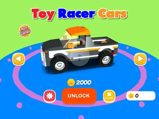Изображение игры: Toy Racer Cars 3D