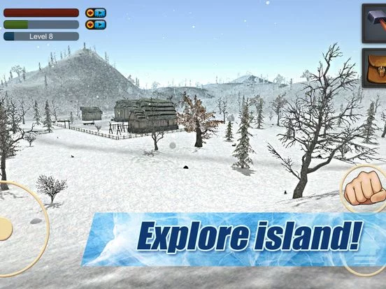 Изображение игры: Survival Game Winter Island 3D