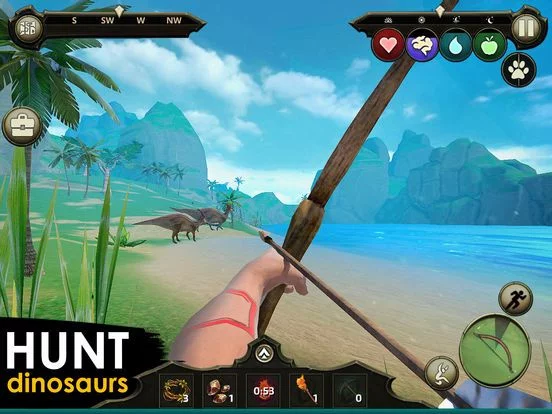 Изображение игры: Jurassic Survival Island EVO