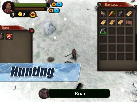 Изображение игры: Winter Island CRAFTING GAME 3D