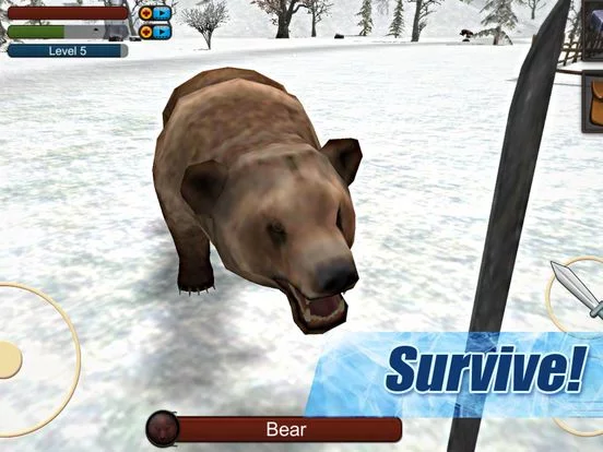 Изображение игры: Survival Game Winter Island 3D