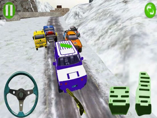 Изображение игры: City & Island Hard Rally Car-s