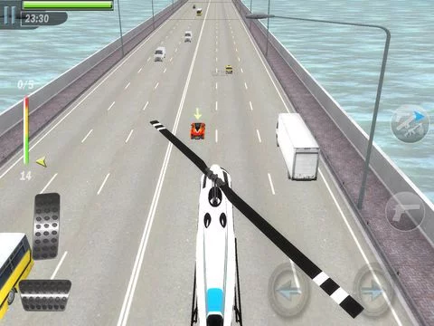 Изображение игры: Mad Cop 3 Free - Police Car Chase Smash