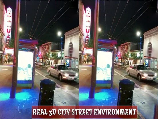 Изображение игры: VR-Visit 3D City Street View