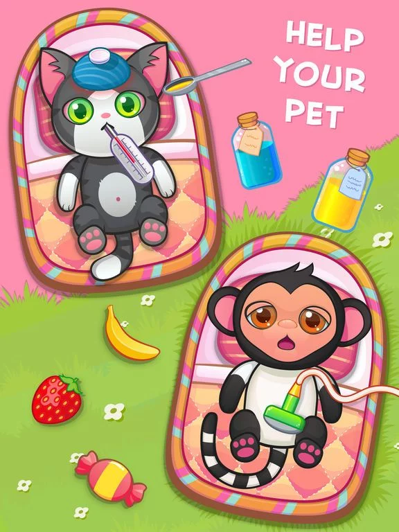 Изображение игры: Doctor Pets