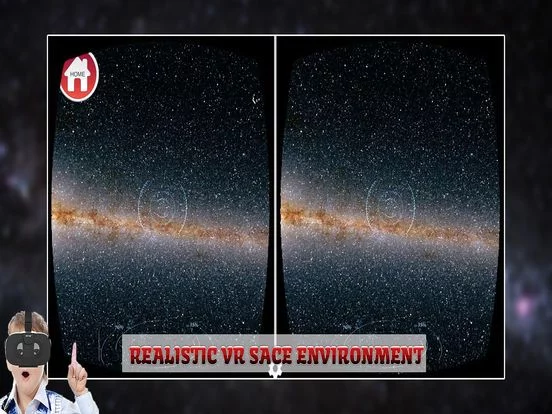 Изображение игры: VR-Space Visit 3D