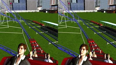 Изображение игры: VR Top New FREE City Tourist Roller Coaster 3D