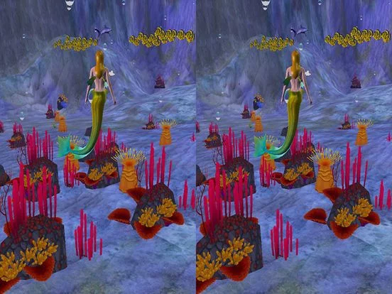 Изображение игры: VR Chase Little Flappy Underwater Mermaid