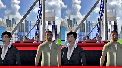 Изображение игры: VR Top New FREE City Tourist Roller Coaster 3D