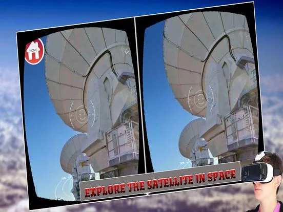 Изображение игры: VR-Space Visit 3D