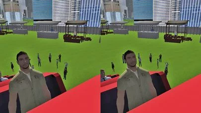 Изображение игры: VR Top New FREE City Tourist Roller Coaster 3D