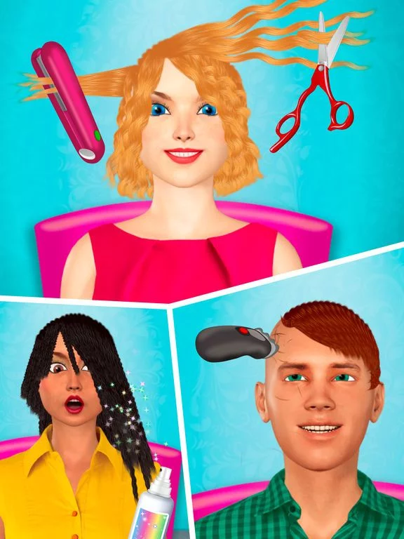 Изображение игры: Hair Makeover