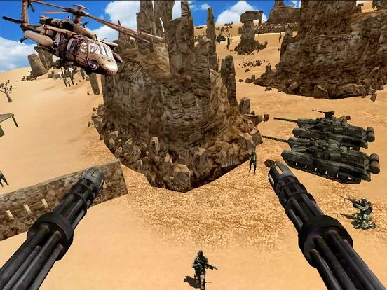 Изображение игры: Military Gunship Strike: Helicopter Battle Attack Free
