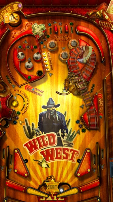Изображение игры: Wild West Pinball