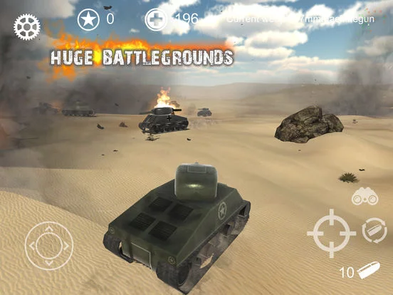 Изображение игры: Realistic Battle Tank
