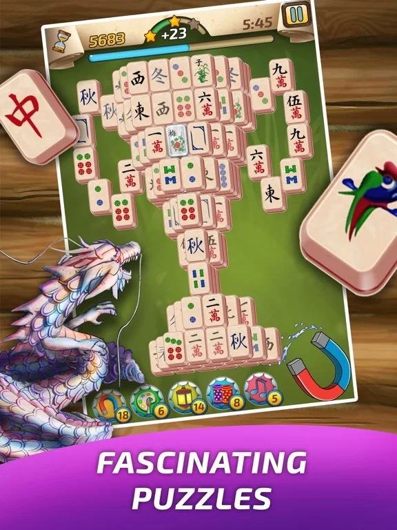 Изображение игры: Mahjong Village