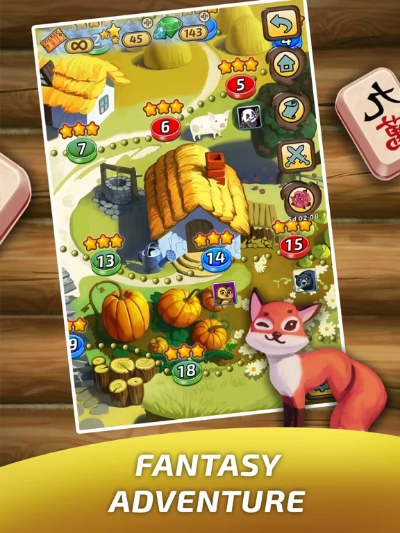 Изображение игры: Mahjong Village