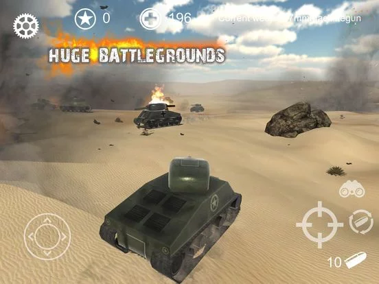Изображение игры: Realistic Battle Tank
