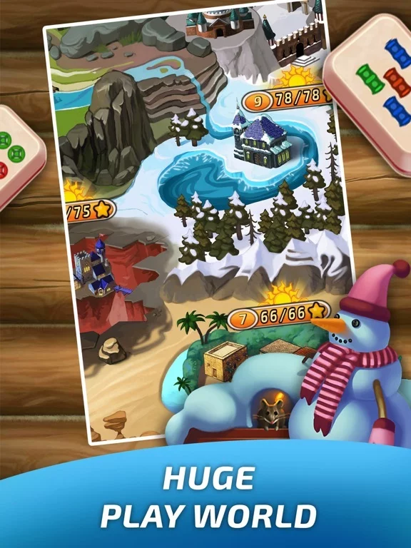 Изображение игры: Mahjong Village