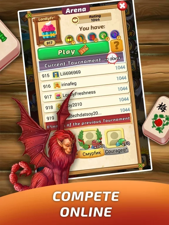 Изображение игры: Mahjong Village