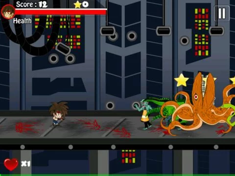 Изображение игры: The Zombie Attack Arcade Lite Game