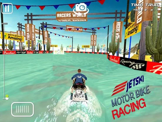 Изображение игры: JetSki Motor Bike Racing