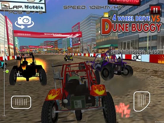 Изображение игры: 4 Wheel Drive Vs Dune Buggy - Free 3D Racing Game