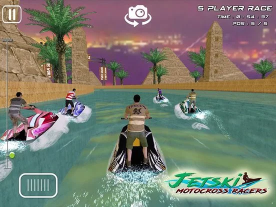 Изображение игры: JETSKI MOTOCROSS RACER - Free Jetski Racing Games