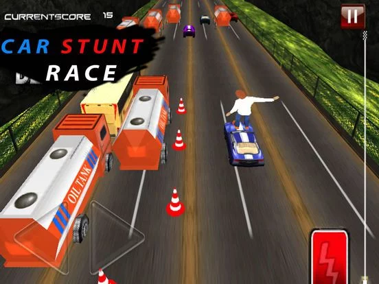 Изображение игры: Car Stunt Race: Fun Racing