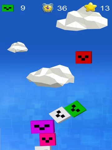 Изображение игры: Creeper Attack Stack