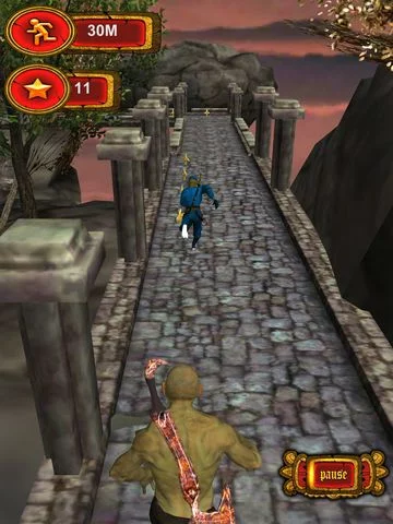 Изображение игры: Ninja Mission Run 3D