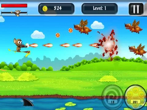 Изображение игры: Rat On a Mat ( Fun shooting Games )