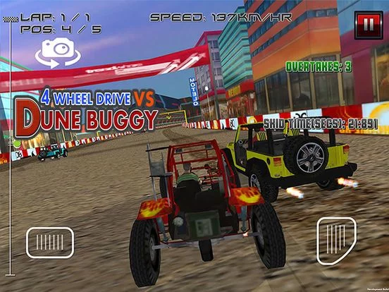 Изображение игры: 4 Wheel Drive Vs Dune Buggy - Free 3D Racing Game
