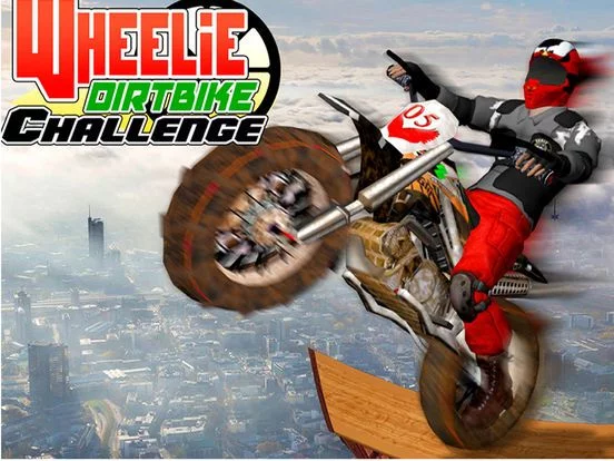 Изображение игры: Wheelie Stunt Bike Challenge