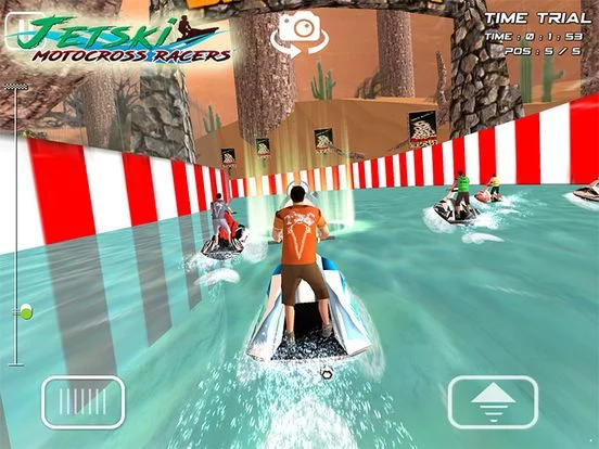 Изображение игры: JETSKI MOTOCROSS RACER - Free Jetski Racing Games