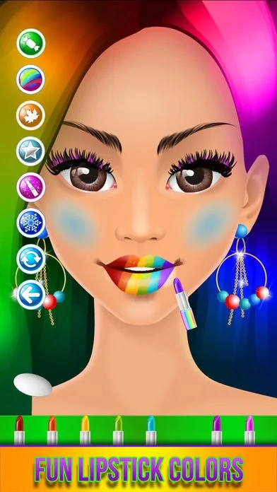 Изображение игры: Make-Up Touch Themes - Makeup Christmas Games